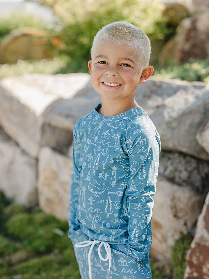 Haut Rashguard « Max » SS2026 pour la vente par Current Tyed Clothing