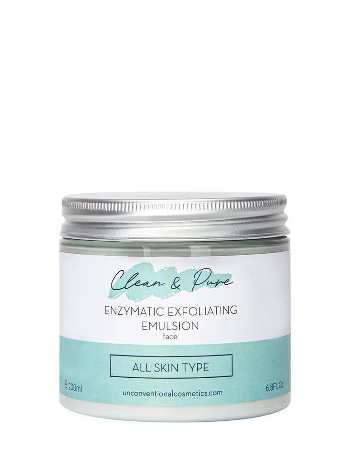 MASQUE EXFOLIANT ENZYMATIQUE pour la vente par Unconvetional Cosmetics