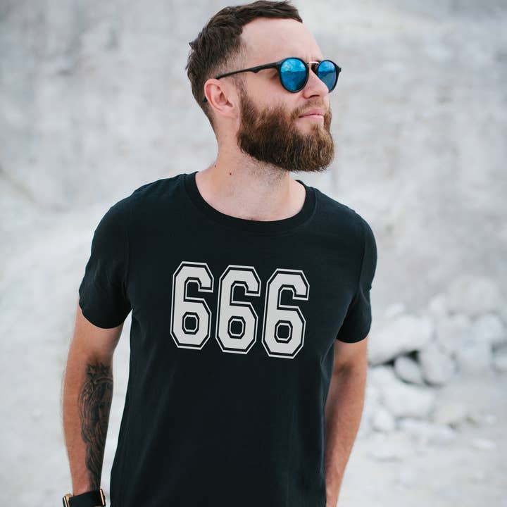 Camiseta 666 para venta al por mayor de Blaspheme Boutique