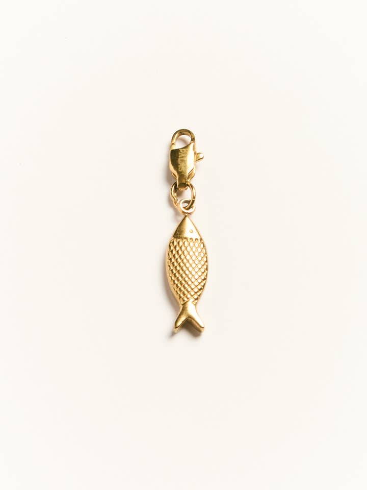 Golden Fish - Dangle Charm for wholesale by Palas
