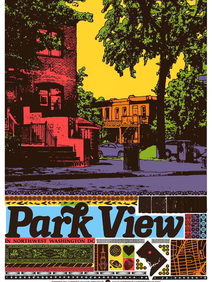 Park View DC zeefdruk voor wholesale door Victory Dance Creative