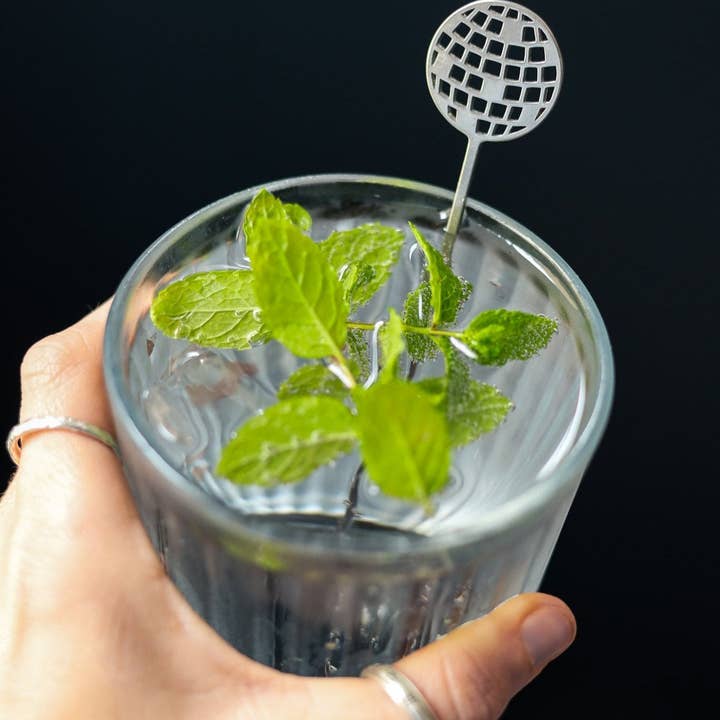 Pivot - Wholesale Drink Stirrer - Disco Ball Cocktail Stirrers - Set of 4