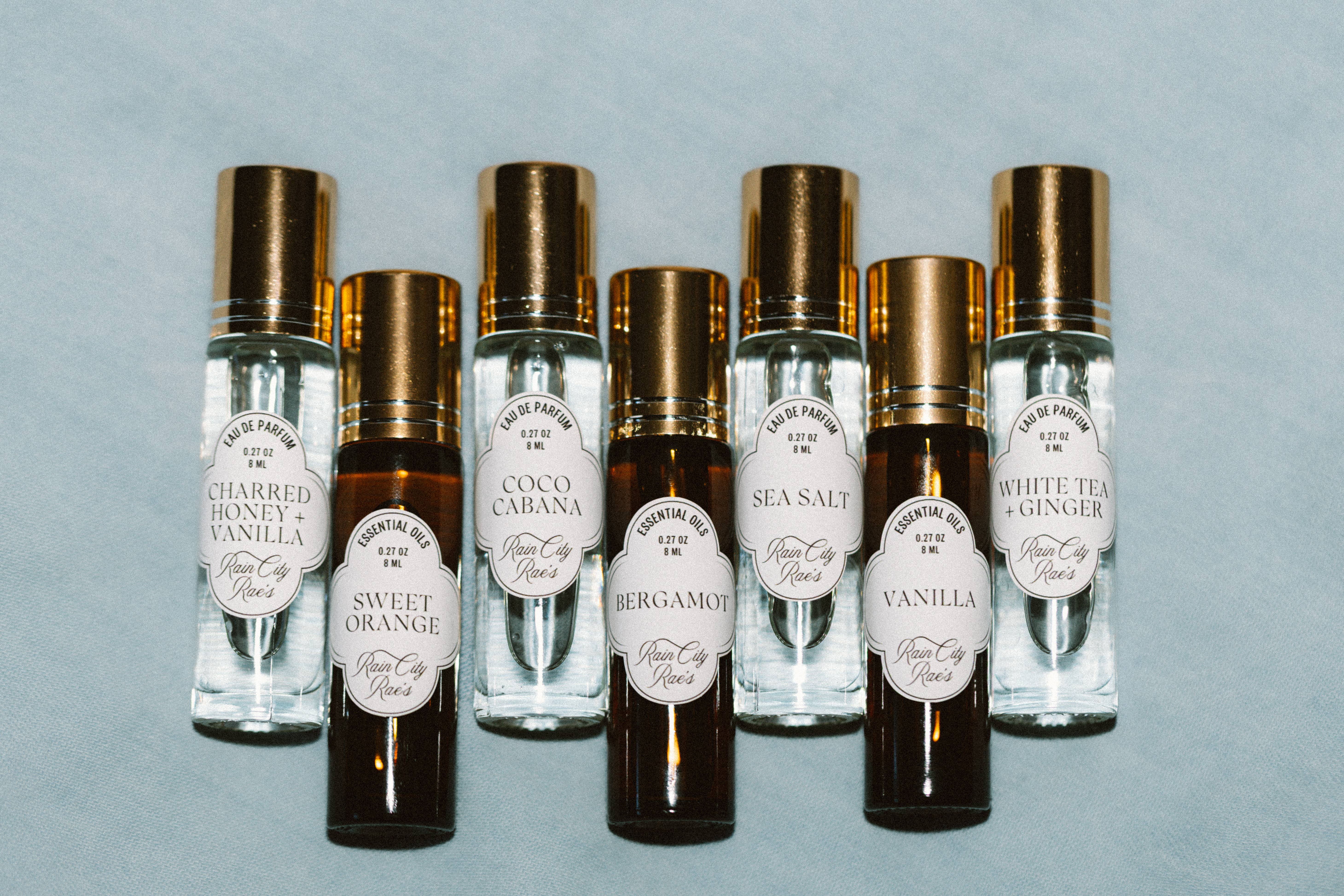 Rain City Rae's - Wholesale Roll-On Fragrance - Rollon Fragrance Perfume | Stainless Steel Rollerball 8 ml3