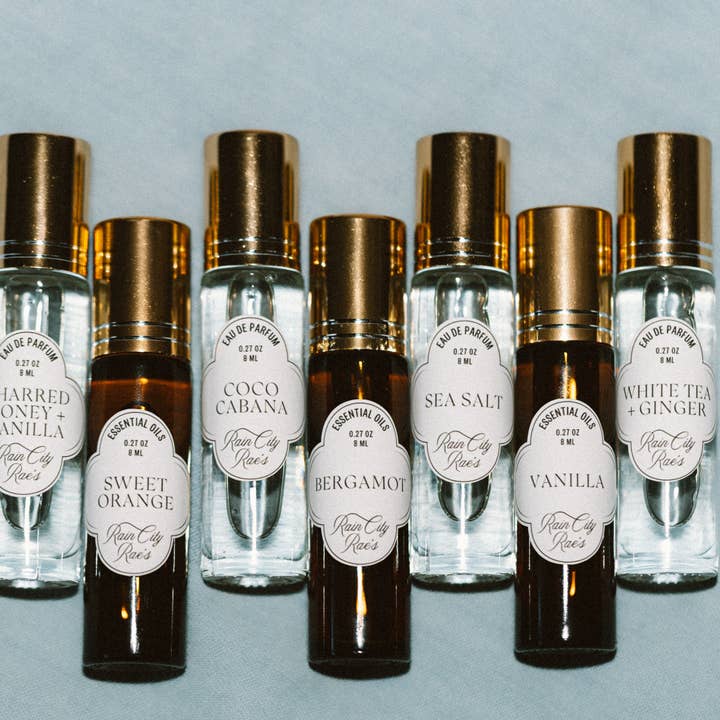 Rain City Rae's - Wholesale Roll-On Fragrance - Rollon Fragrance Perfume | Stainless Steel Rollerball 8 ml3