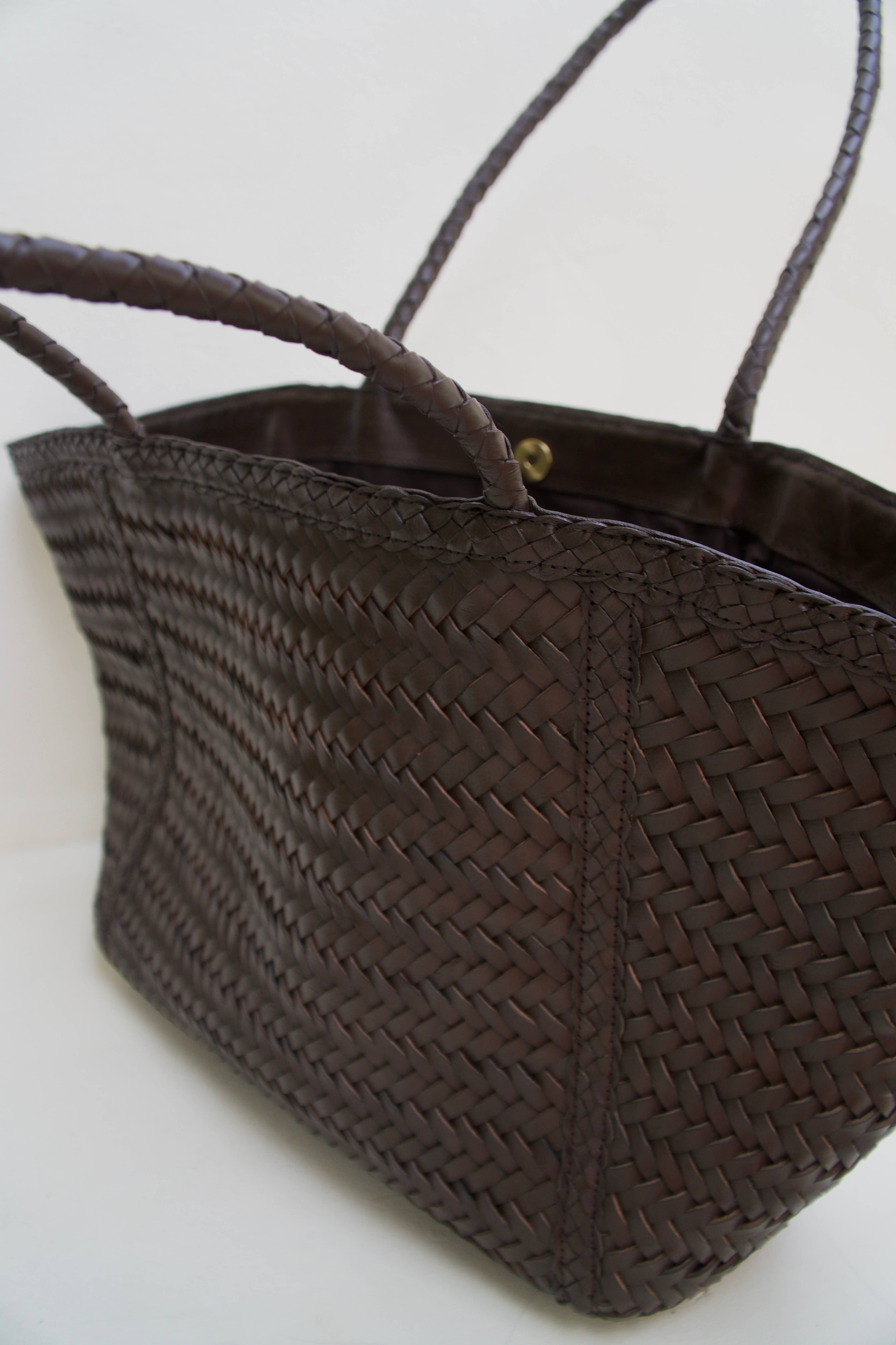 Le Cle - Wholesale Top handle bag – women's - Arvela Bag | Handwoven Leather Shopper6