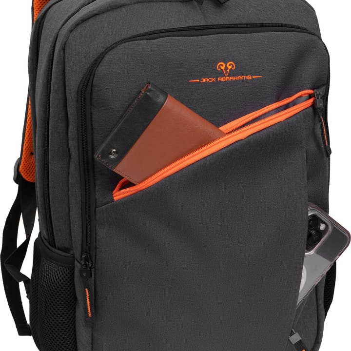 Magid - Wholesale Backpack - Men's - Jack Abrahams | The Carson | Men's 18-In Lightweight Nylon Workbook Backpack14