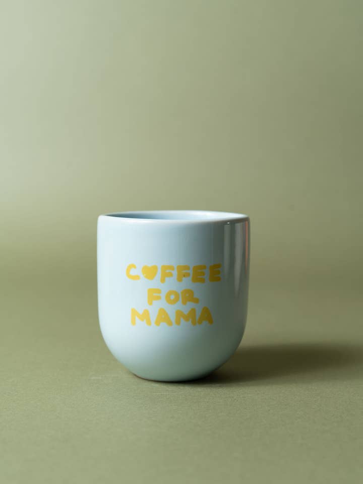 Taza Sisi, Café para mamá, azul para venta al por mayor de Sisi, house of style BV