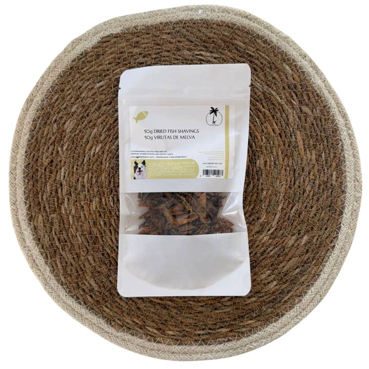 Tail and Tropic - Wholesale Pet Treats - Dog - 50g FISH SHAVINGS - Dehydrated natural snack for cats and dogs2