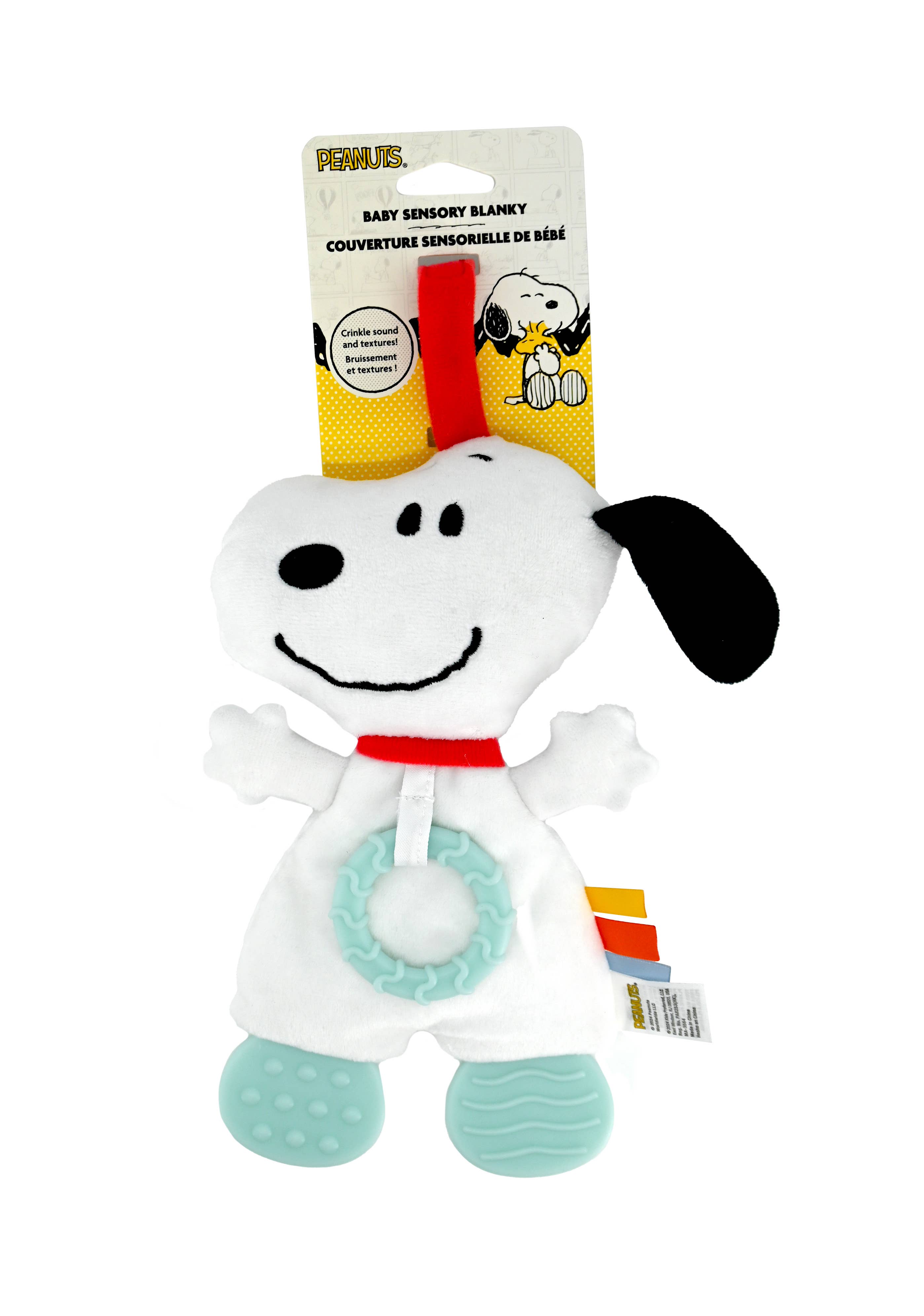 Kids Preferred - Wholesale Stuffed/Plush Toy - Kids & Baby - Peanuts-Snoopy Blanky with Crinkle0