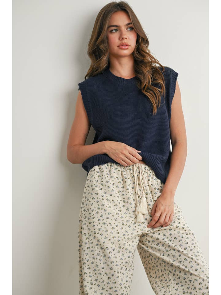BUTTERMELON - Wholesale Knit Top - Women's - Plain Knitted Top - BMW7600