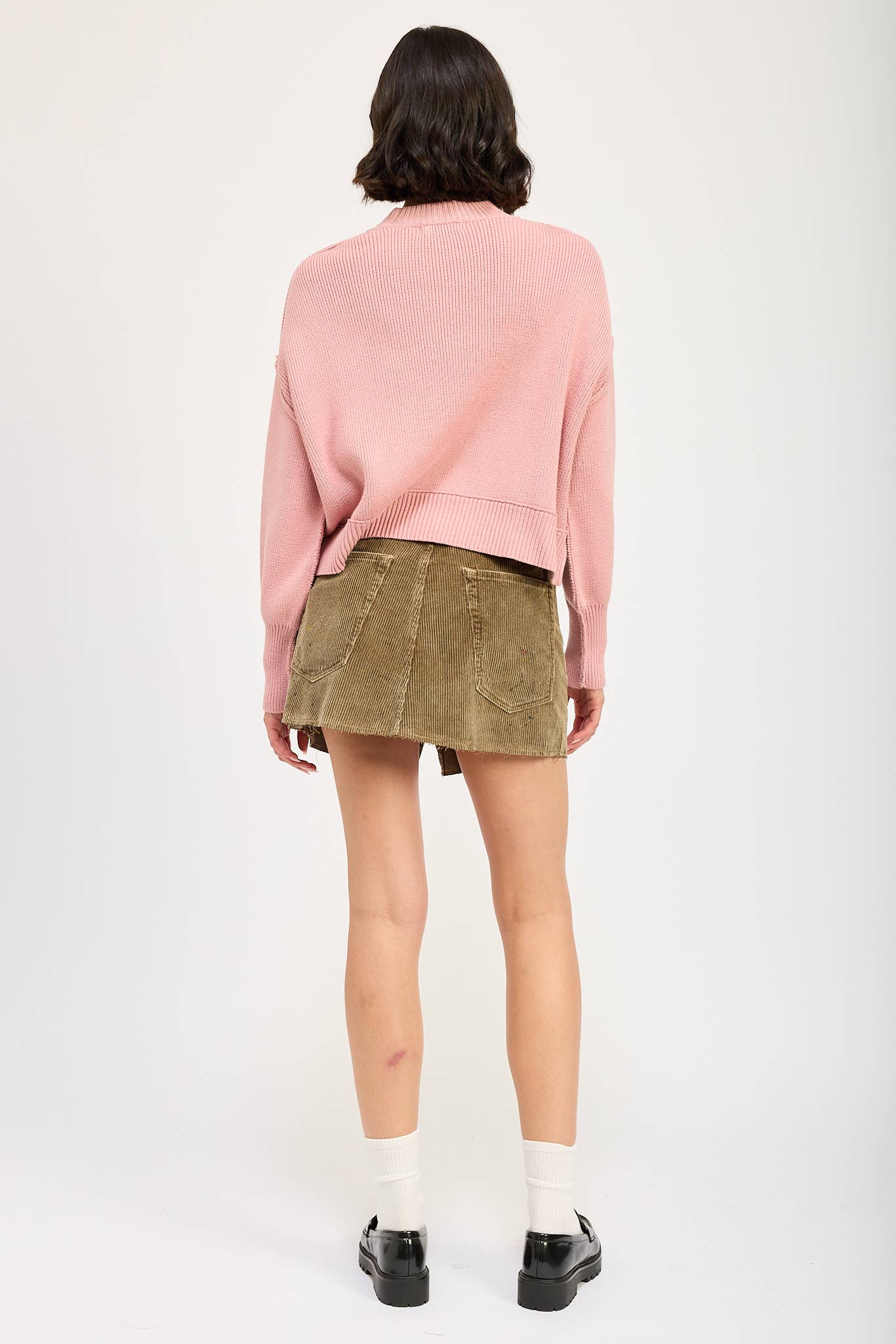 Emory Park - Wholesale Knit Sweater - Women's - MOCK NECK OVERSIZED SWEATER16