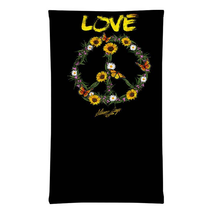 StonerDays Apparel - Venta al por mayor Protectores de cuello/bragas de cuello - Unisex - POLAINA CUELLO LOVE WEED LOVE PEOPLE