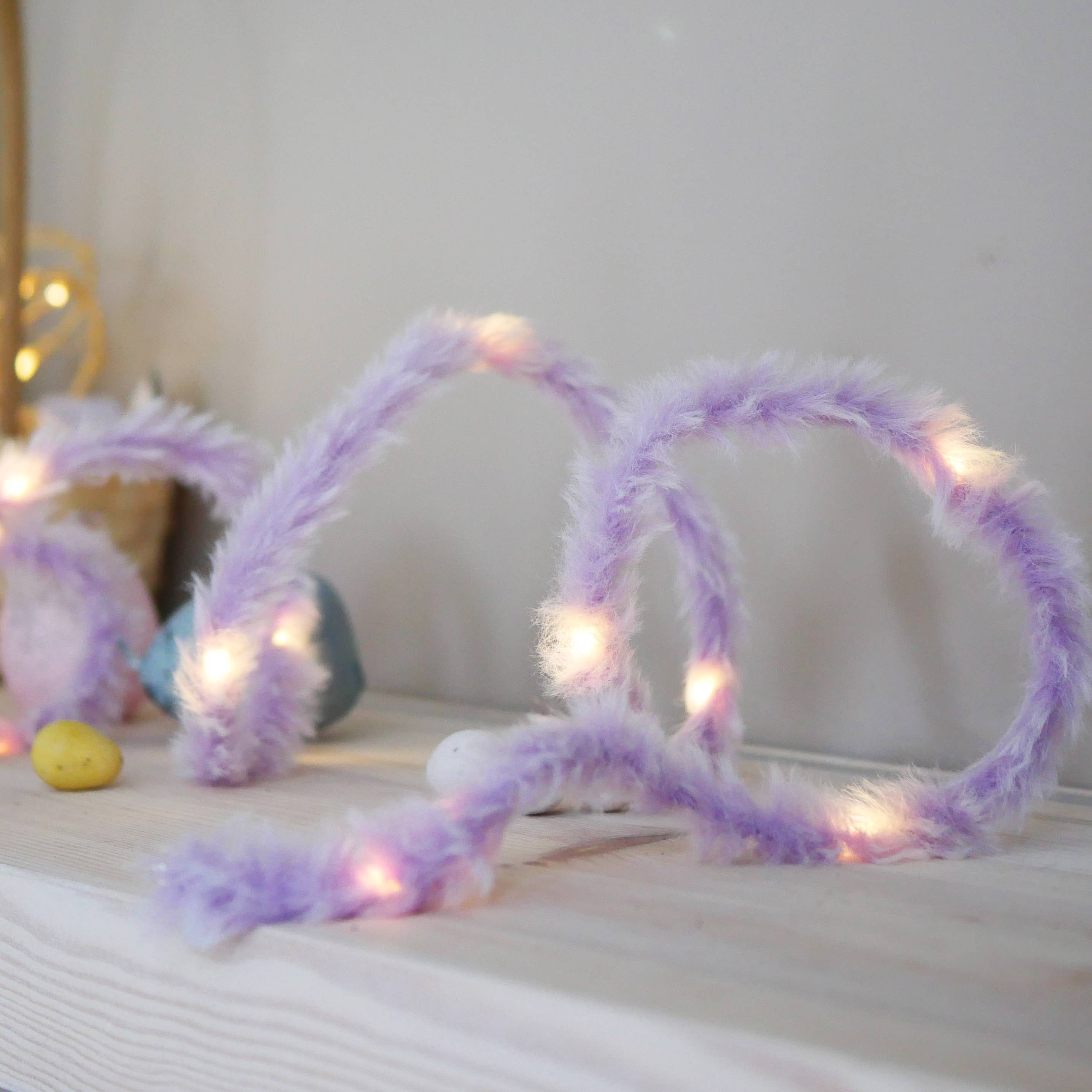 Melanie Porter – wholesale Ljusslinga – Fluffig fe ljusslinga - juldekoration5