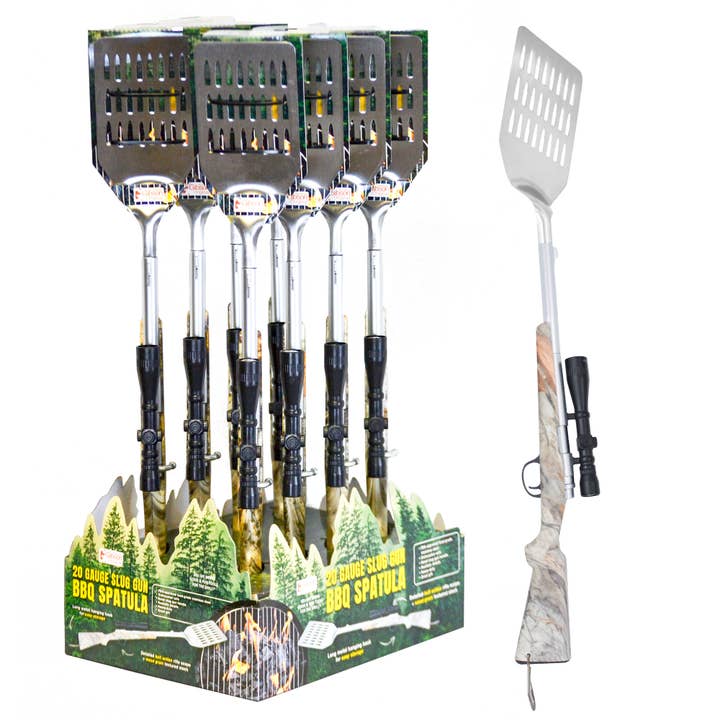 John Gibson Enterprises, Inc. - Wholesale Spatula/Turner - 20 Gauge Rifle BBQ Spatula