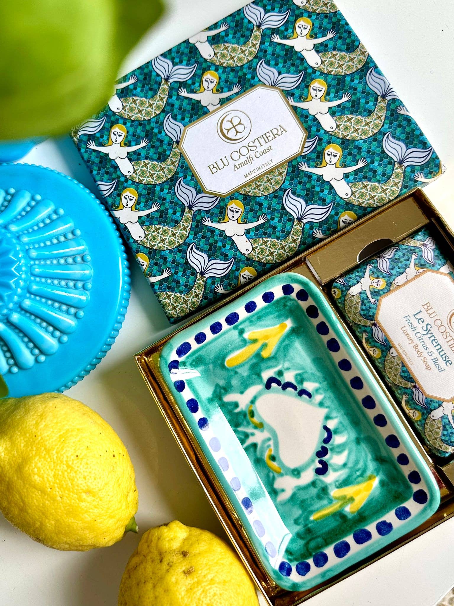 Blu Costiera - Wholesale Bar Soap - Le Syrenuse Box2