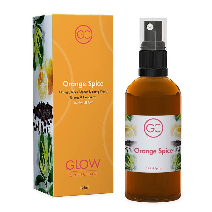 Orange Spice Room Spray 125ml for wholesale by Glow Collection