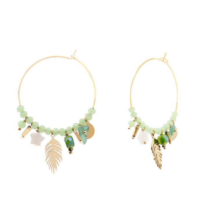 AMORINO SRL - Wholesale Oorringen - OORRINGEN MET HANGERS EN KRISTALLEN - NK21124112F562