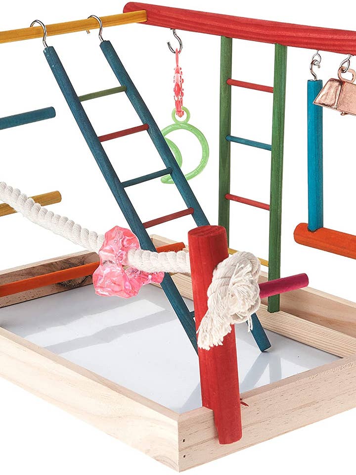 Wood Bird Play Pen-Large for wholesale by Penn-Plax