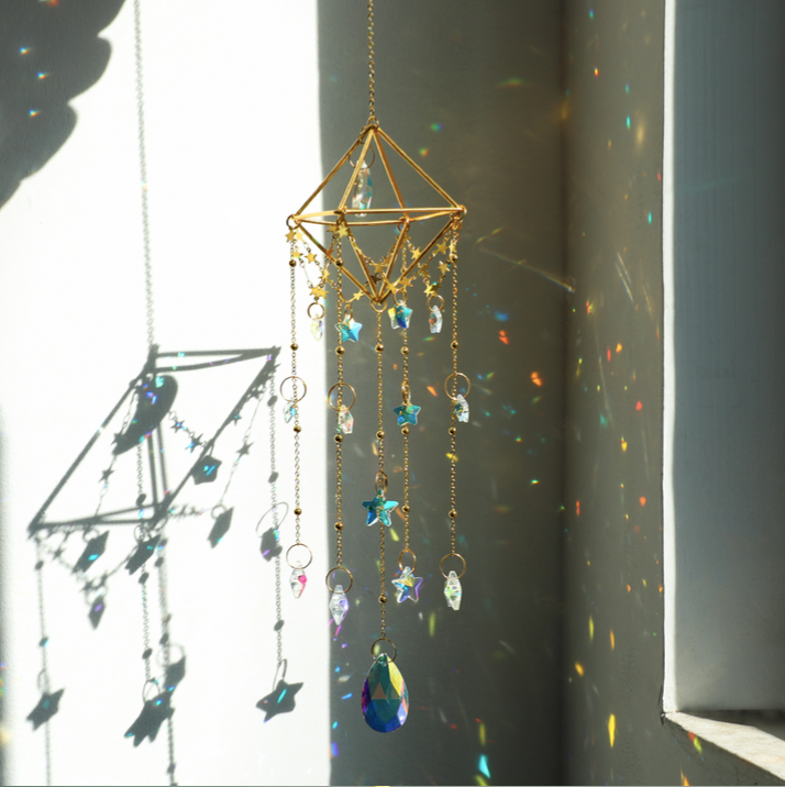 Crystolver (We Cover All Import Fees) - Wholesale Suncatcher - Chandelier Crystal Prism Suncatcher Decor3
