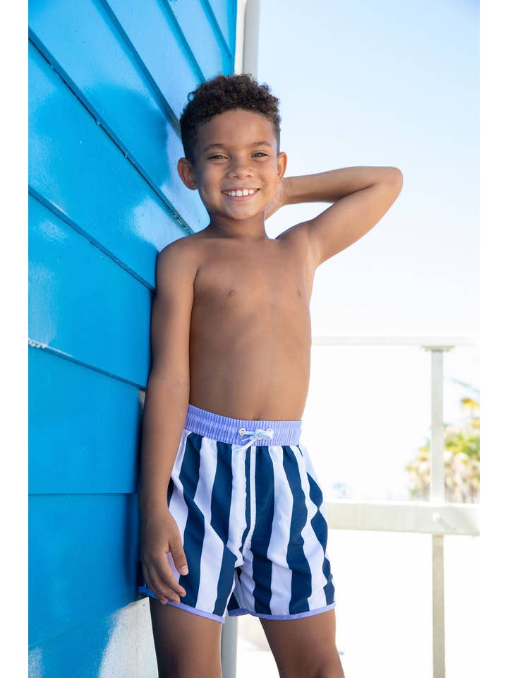 Blueberry Bay – wholesale Swim shorts – Kids – Grand Windsor Trunks4