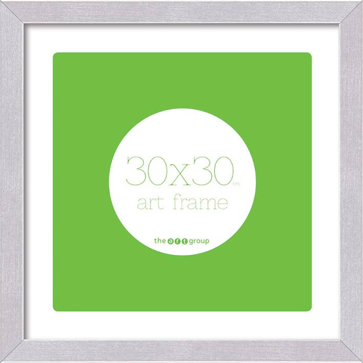 The Art Group - Wholesale Picture Frame - Frame -Seattle Brushed Aluminium