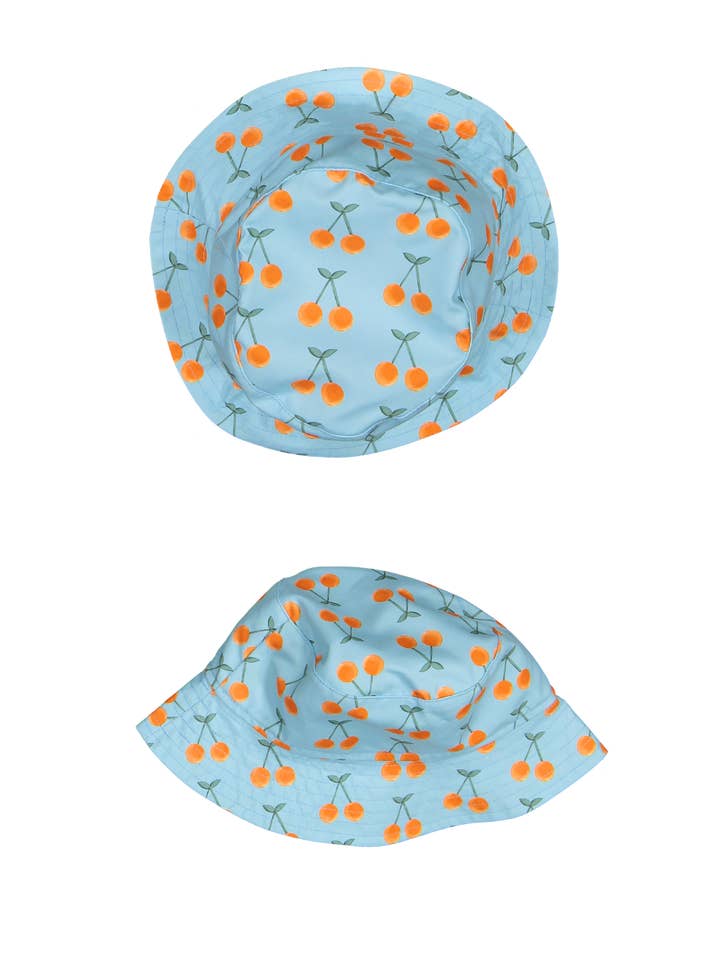 Cherry pop bucket hat for wholesale by Paperboat