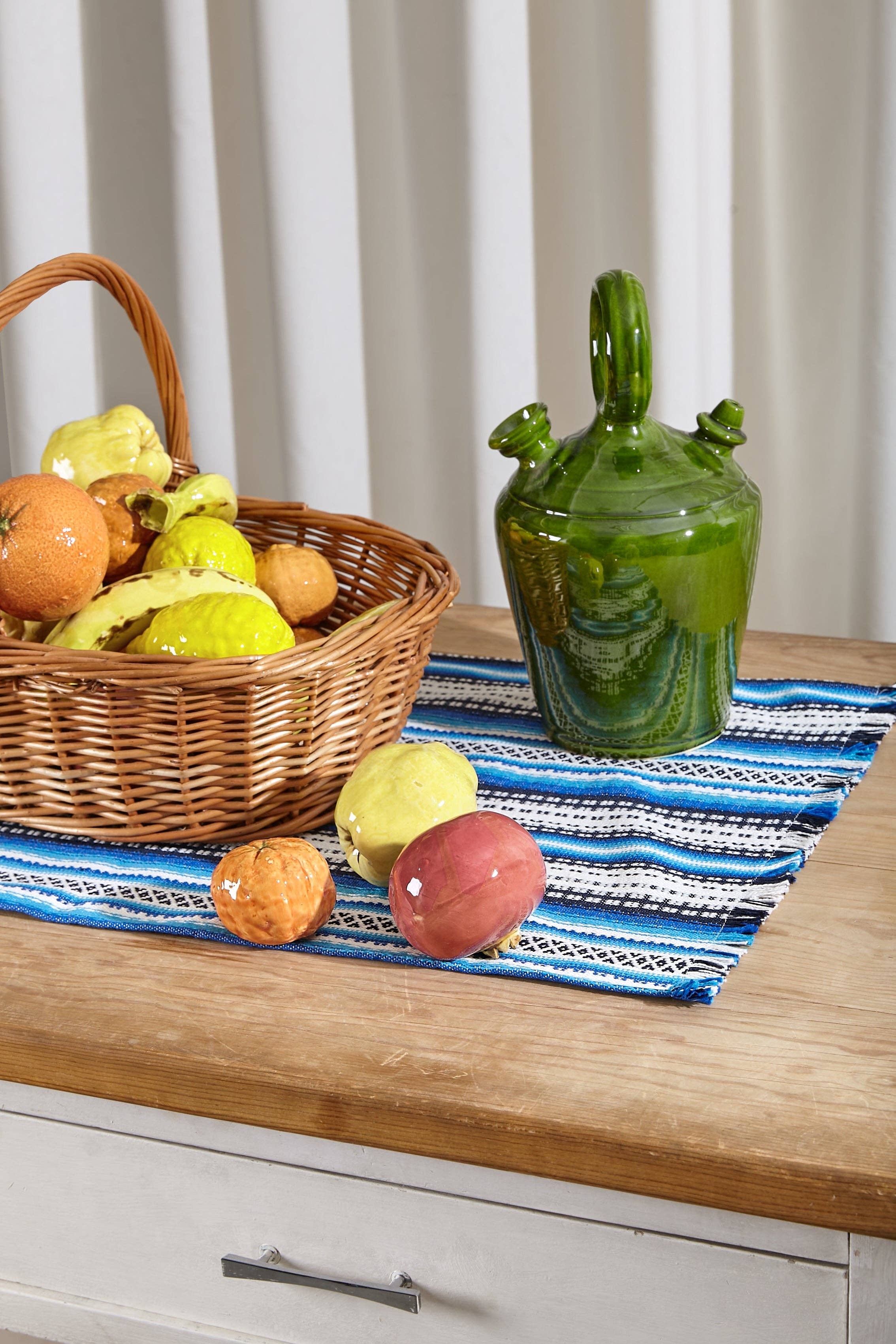 Eturel Madrid - Wholesale Decorative Tabletop Object - Glazed ceramic replica orange5