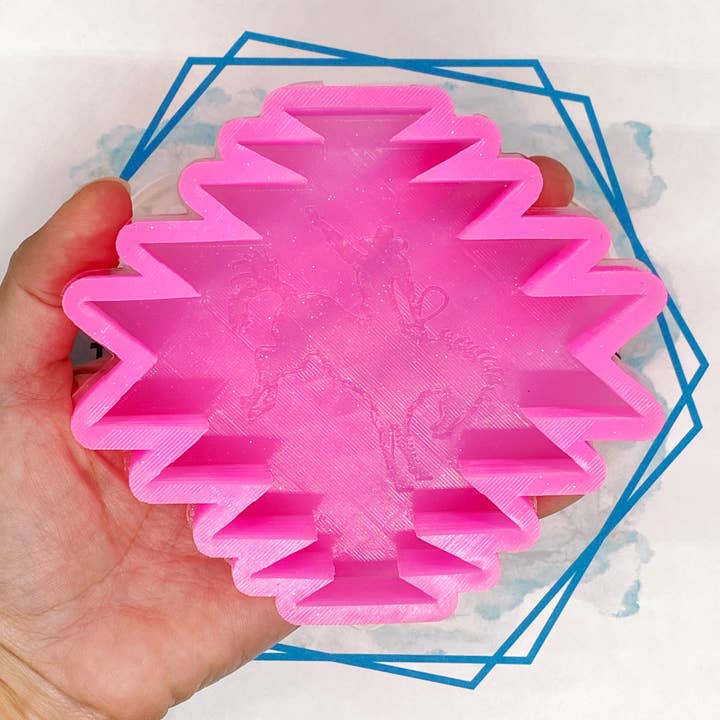 Molde Fresco de Cowboy Asteca por atacado de The Freshie Junkie, LLC