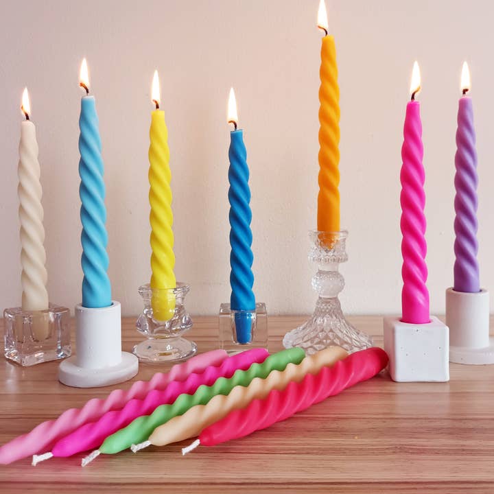 Beeswax & Soy Dinner Taper Candle for wholesale by Beelight Candles