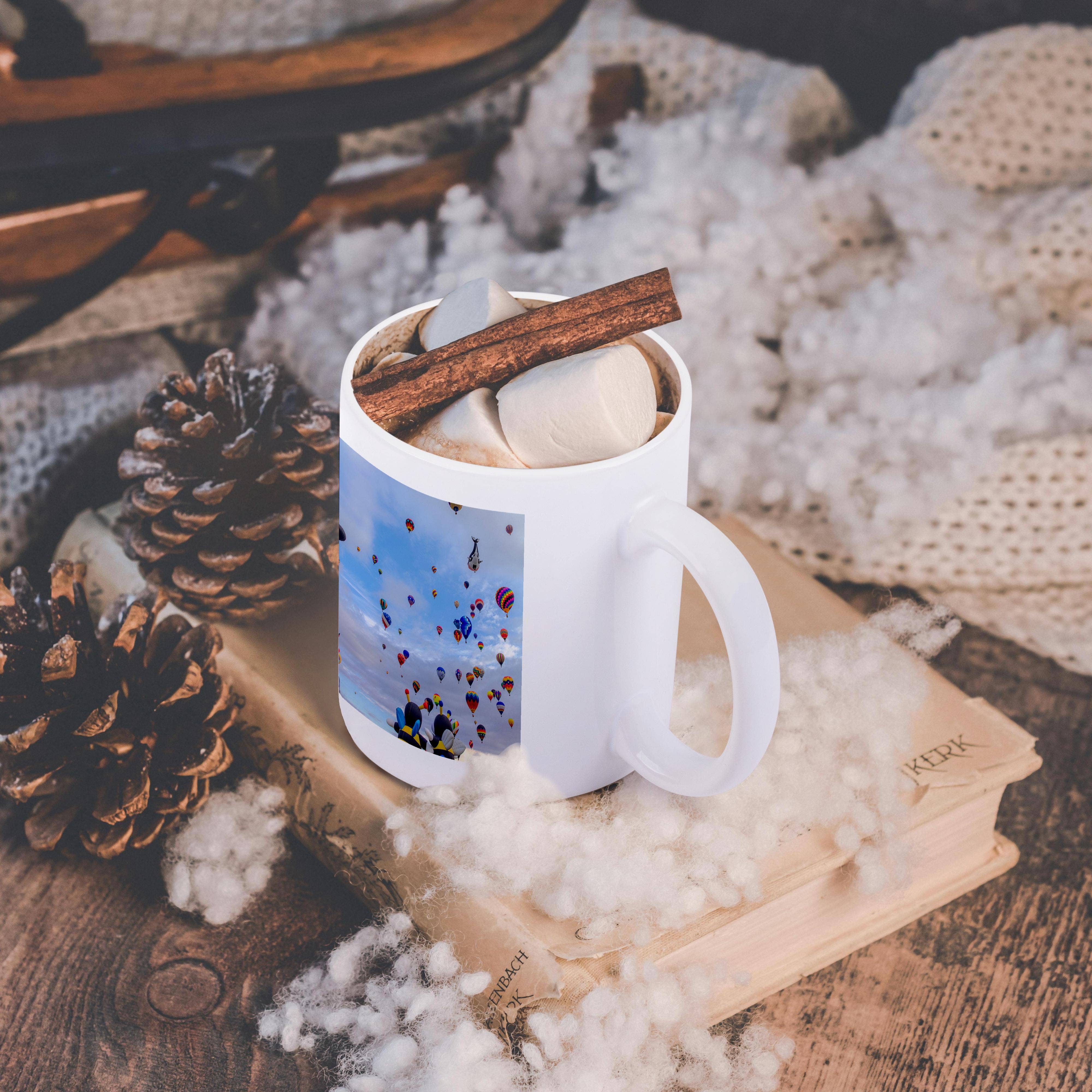 3dRose - Wholesale Coffee Mug - 3dRose, Hot Air Baloons, Albuquerque Balloon Fiesta, Albuquerque, New Mexico, Mug9