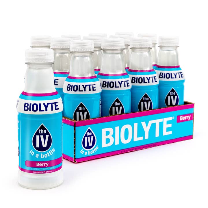 BIOLYTE - Wholesale Sports/Energy Drink - BIOLYTE Berry Hydration Drink (12-Pack)