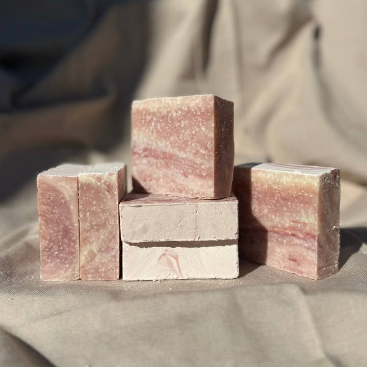 Handmade Soap Club - Wholesale Bar Soap - Sea Salt + Rosemary Exfoliating Bar3