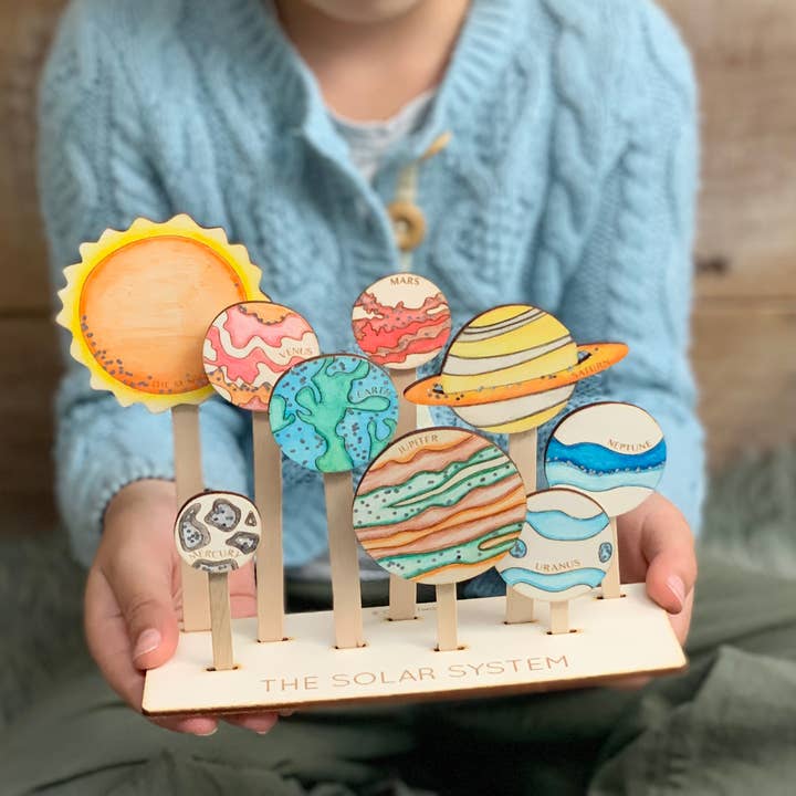 Cotton Twist - Wholesale DIY Craft Kit - Kids - Solar System Craft Kit