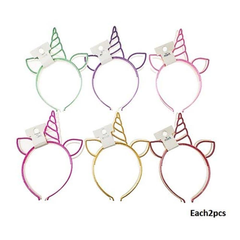 Atlas Fashion - Wholesale Fashion Headband - Kids - 2 Piece Unicorn Headband Set1