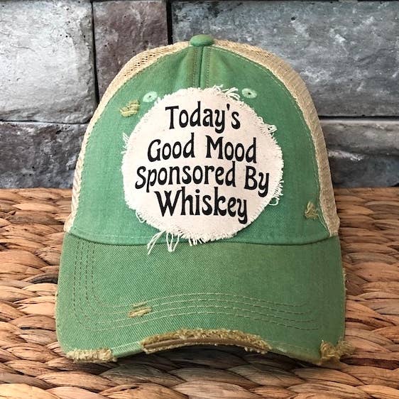 Today's Good Mood Sponsored by Whiskey for wholesale by BohoGroove