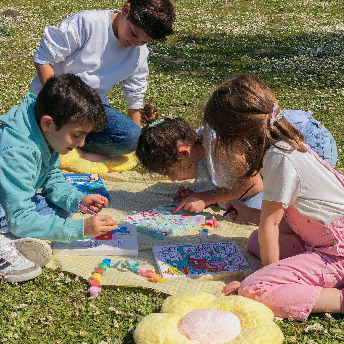 La Petite Épicerie - Wholesale Doe-het-zelf-knutselset - Kinderen - Schilderen op nummer pakket - Petit Pinceau Kids Yummy3