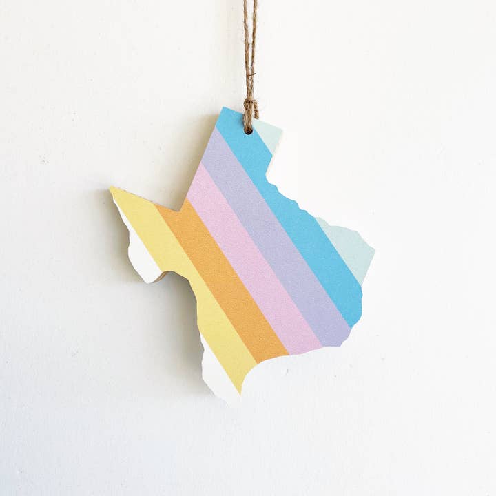 Hemlock & Heather - Wholesale Ornament - '81 Stripes Texas Ornaments