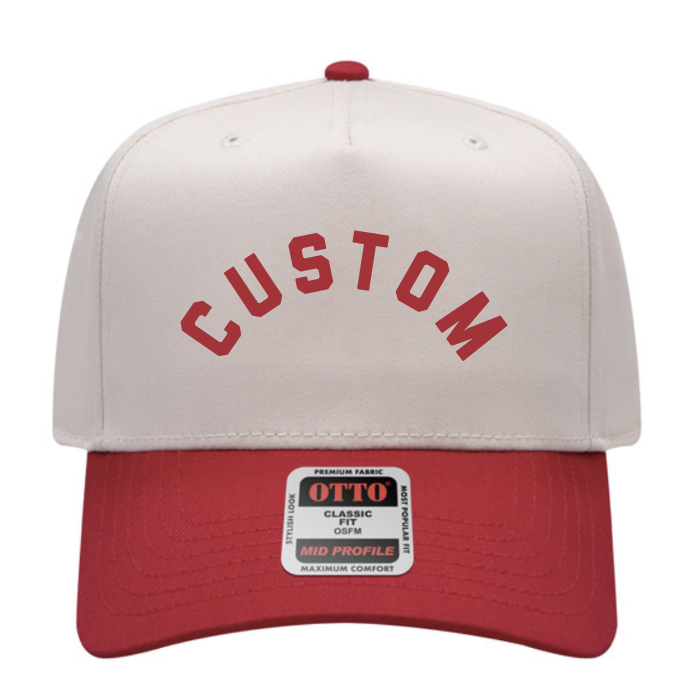 Jupmode - Wholesale Trucker Hat - Unisex - Custom Puff Embroidered Two-Tone Hat1