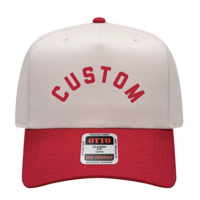 Jupmode - Wholesale Trucker Hat - Unisex - Custom Puff Embroidered Two-Tone Hat1