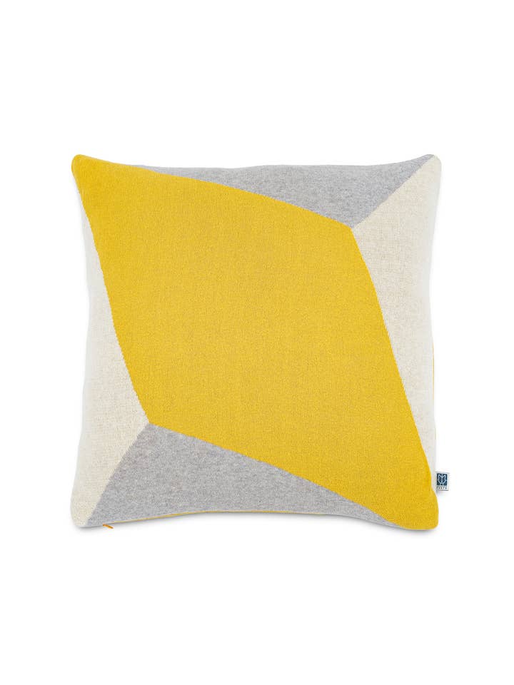 Lisboa Grande Cushion Cover - Yellow for wholesale by AGATHA PORTO