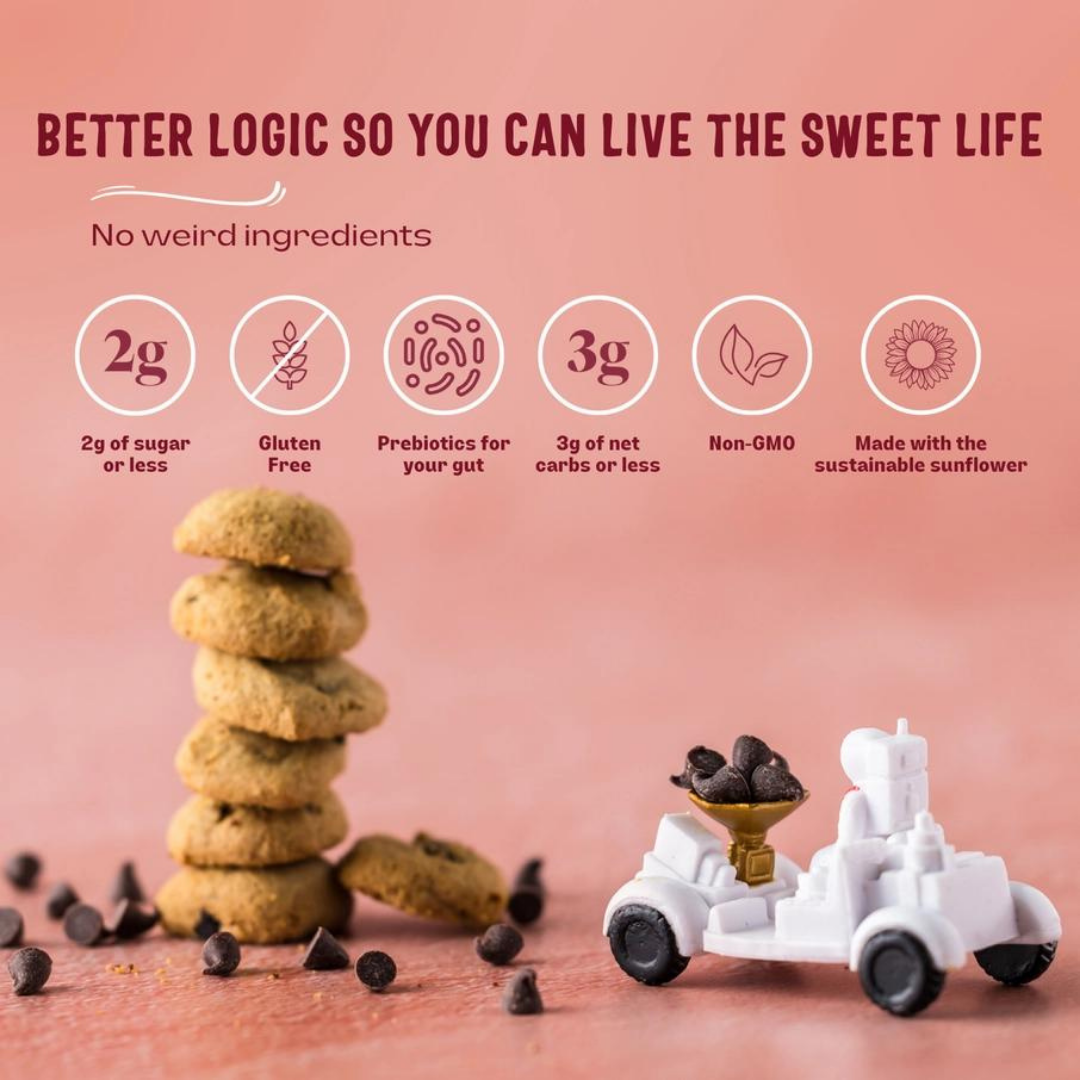 Sweet Logic - Wholesale Cookie - Cinnamon Churro Mini Cookie - Keto, Sugar-Free, Prebiotic7