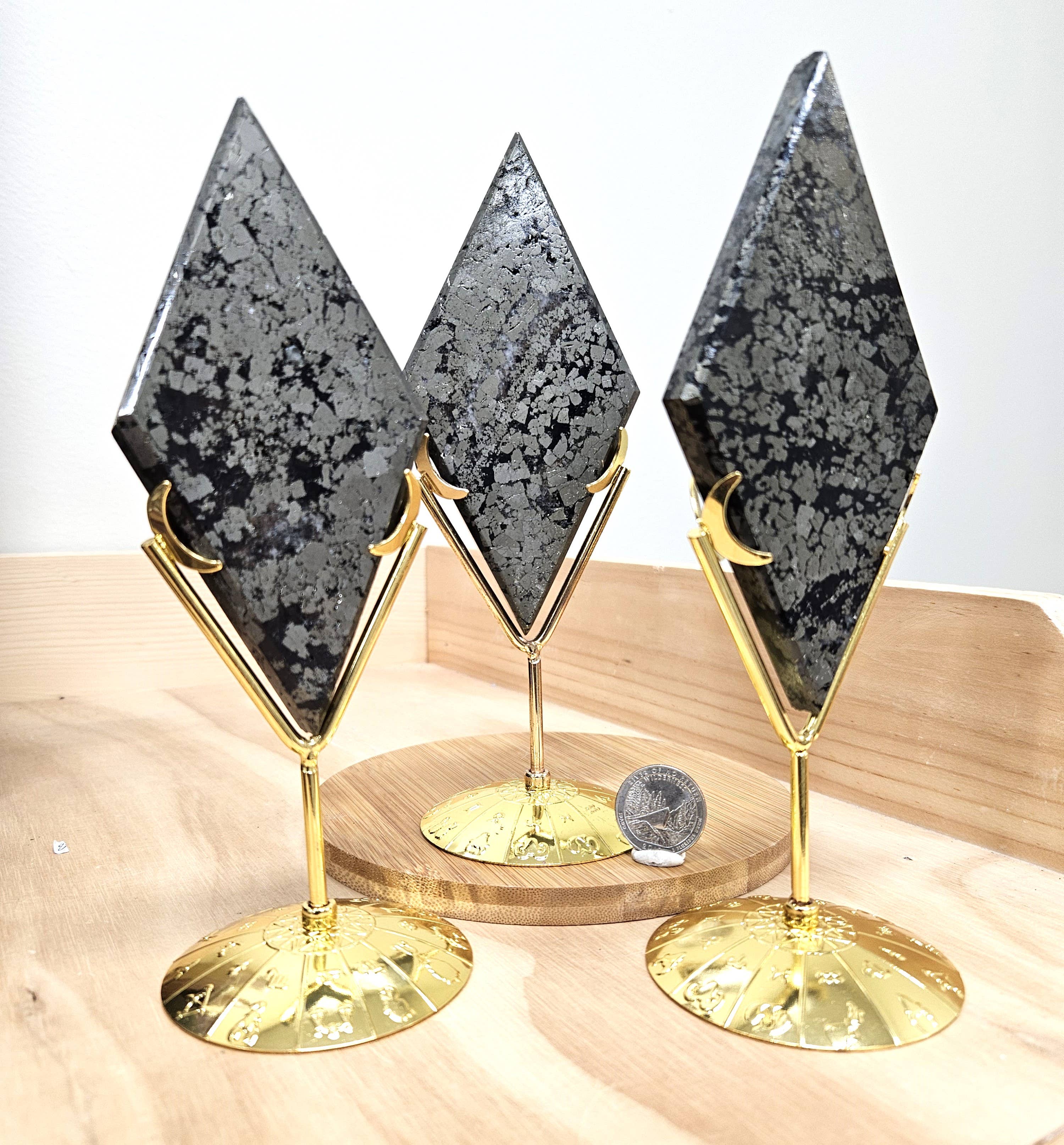 Crystal Deal· Wholesale Crystals & Gifts - Wholesale Spirituele steen/kristal - Pyriet en Markasiet Diamant Lot van 31