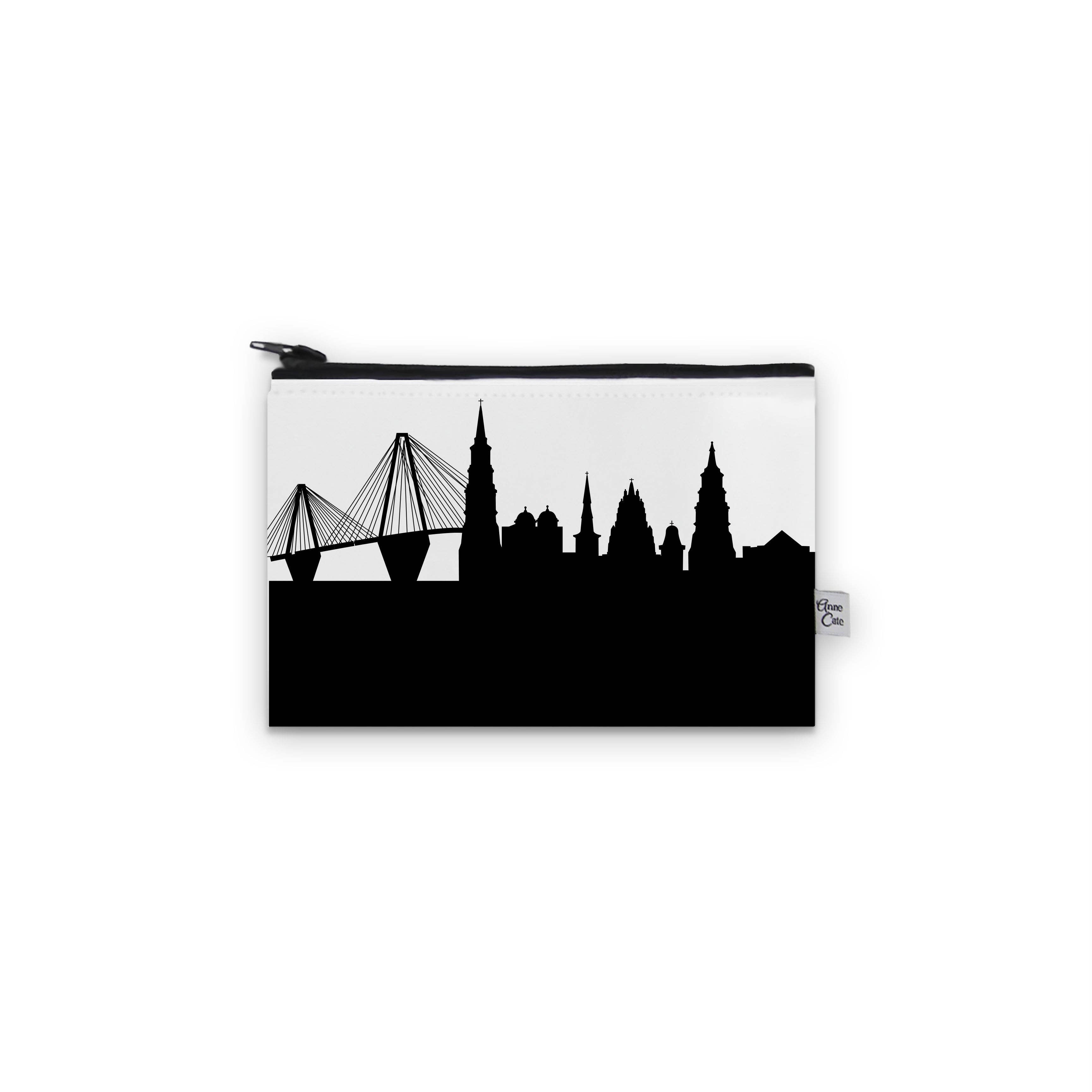 Anne Cate - Wholesale Coin Purse - Women's - Skyline Canvas Mini Purse11