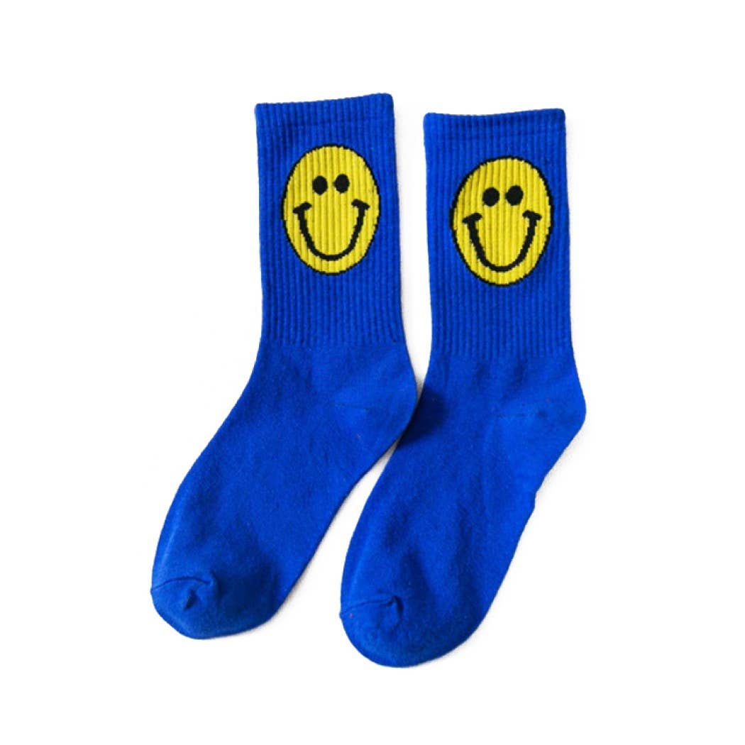 Malibu Sugar - Wholesale Socks - Kids - Happy Face Socks for Girls 5