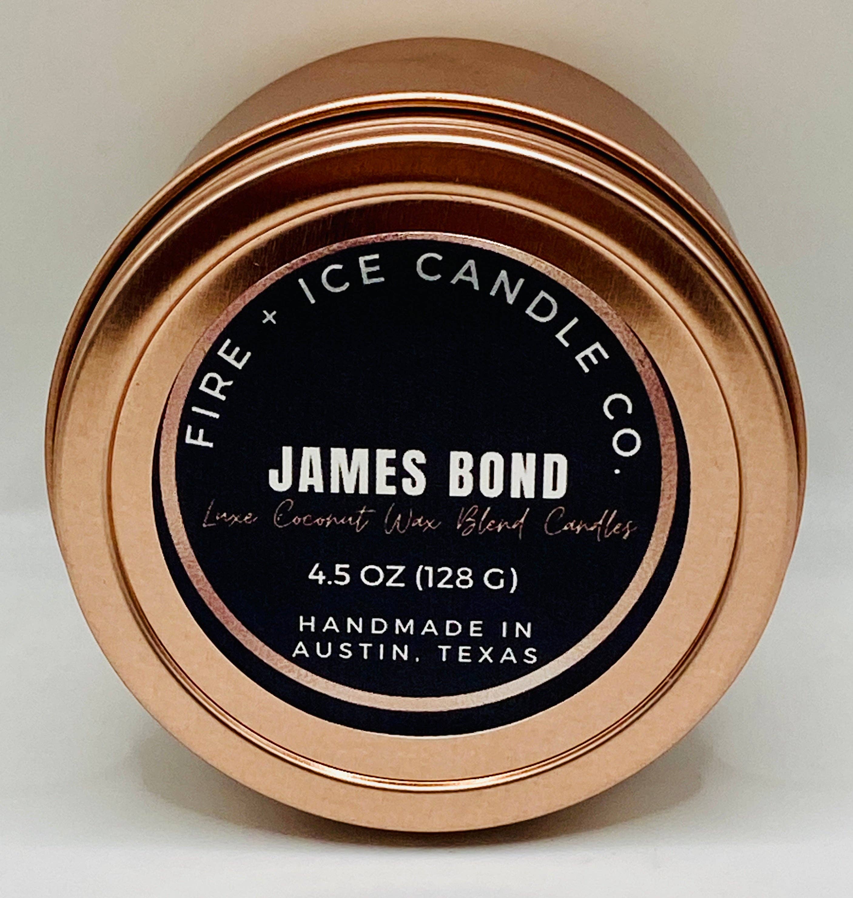 Fire + Ice Candle Co. - Wholesale Jar/Filled Candle - James Bond0