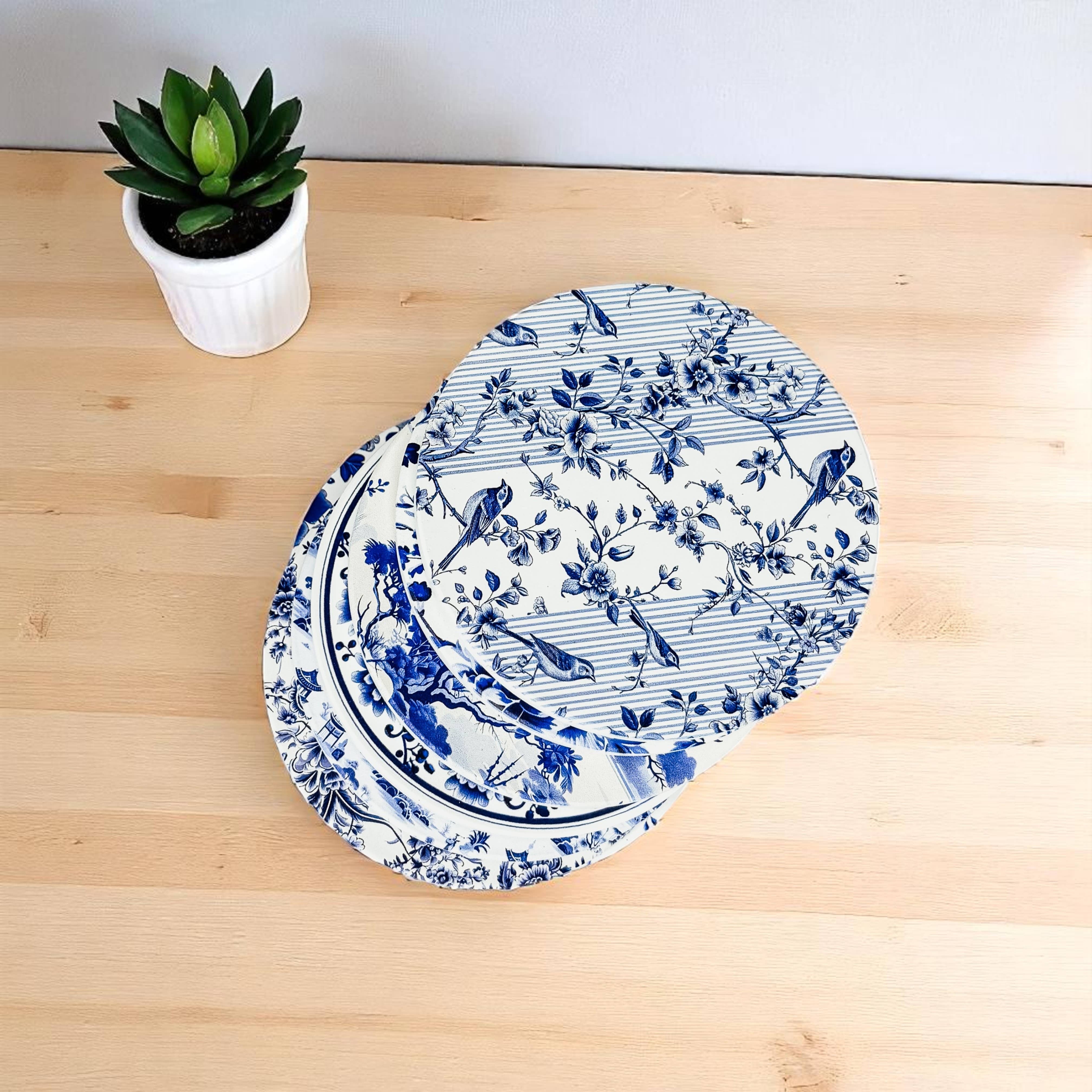 Gia Roma - Wholesale Onderzetters - Chinoiserie Halloween Onderzetters, Luxe Herfst Huisdecoraties87