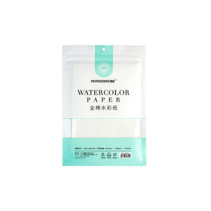Tri-Art Mfg. - Wholesale Painting Paper - Potentate Watercolour Paper Packs (Small/Medium)