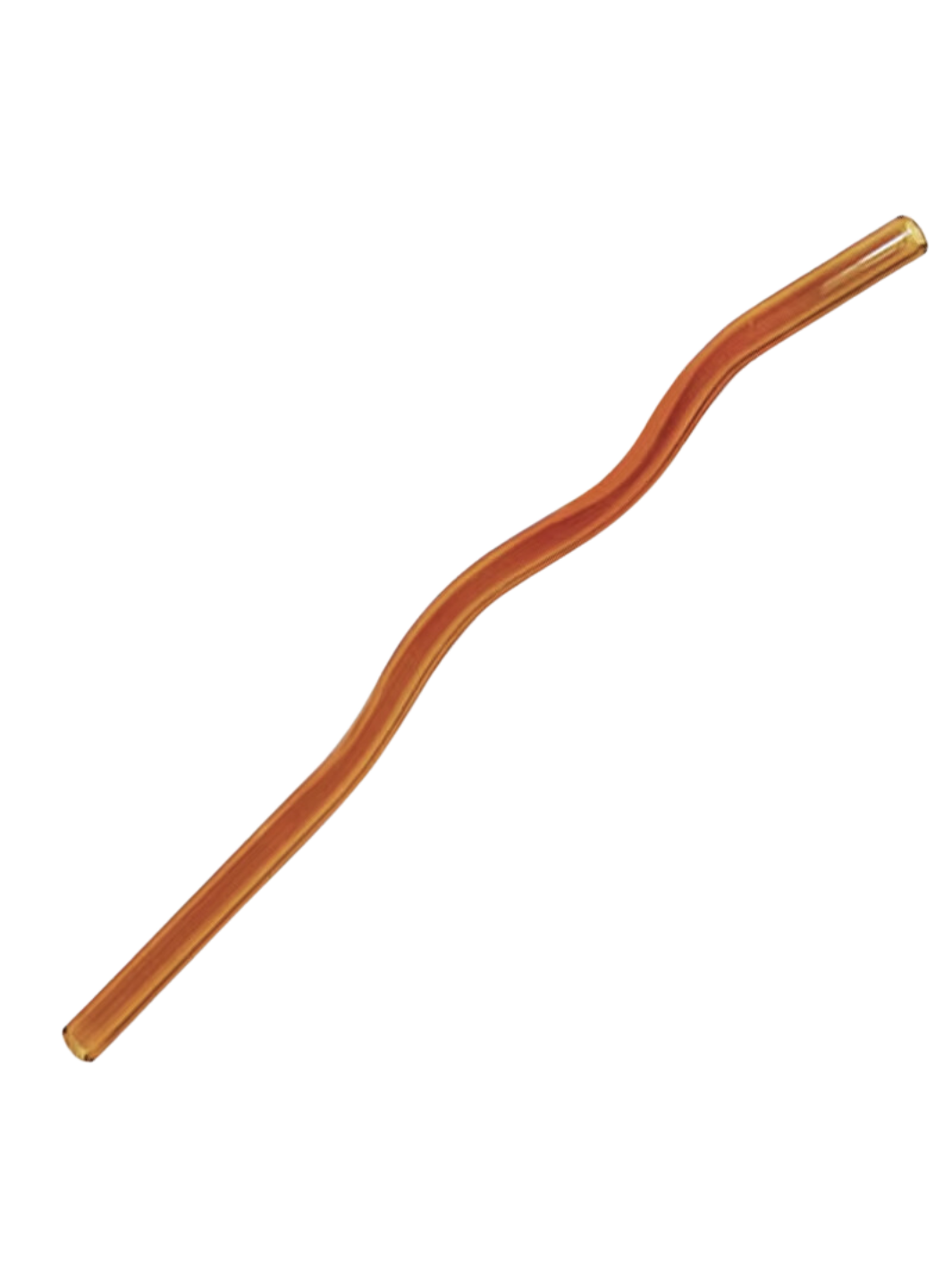 Golden Hour Gift Co - Wholesale Drinking Straw - Reusable Wavy Glass Straw2