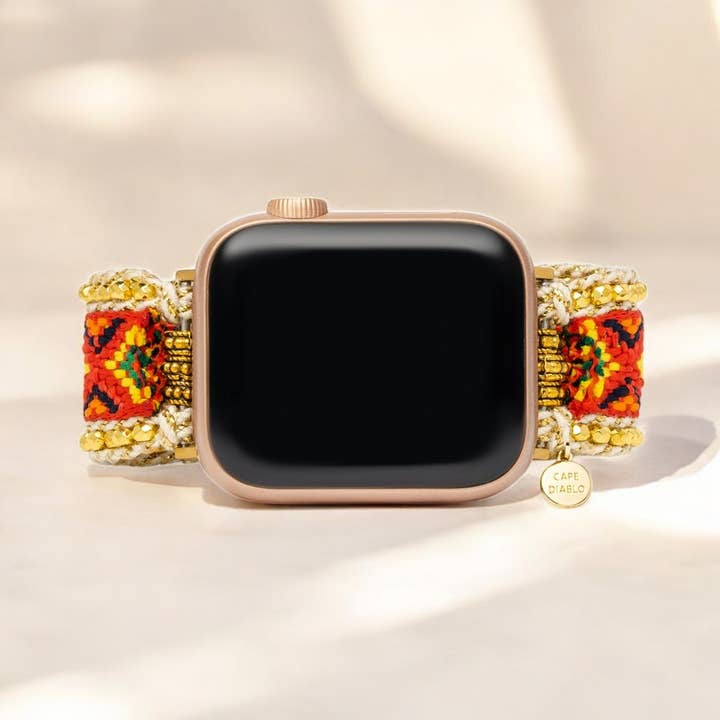 Blooming Sunset Apple Watch-bandje voor wholesale door Cape Diablo
