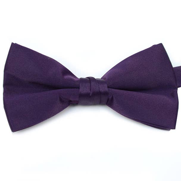 Selini New York - Wholesale Bow Tie - Men's - Men's 2.5" Poly Satin Banded Bow Ties38